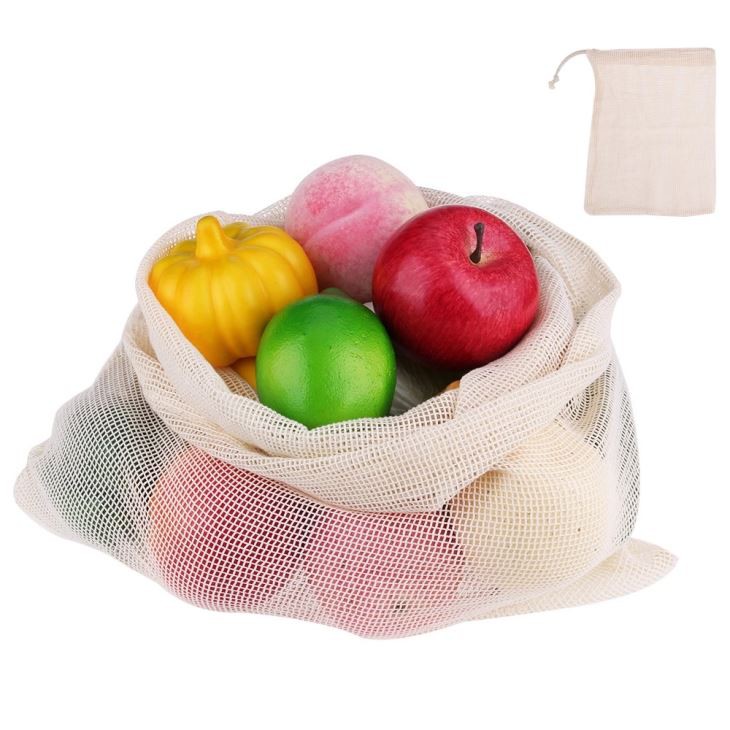 Cotton Mesh Produce Bags