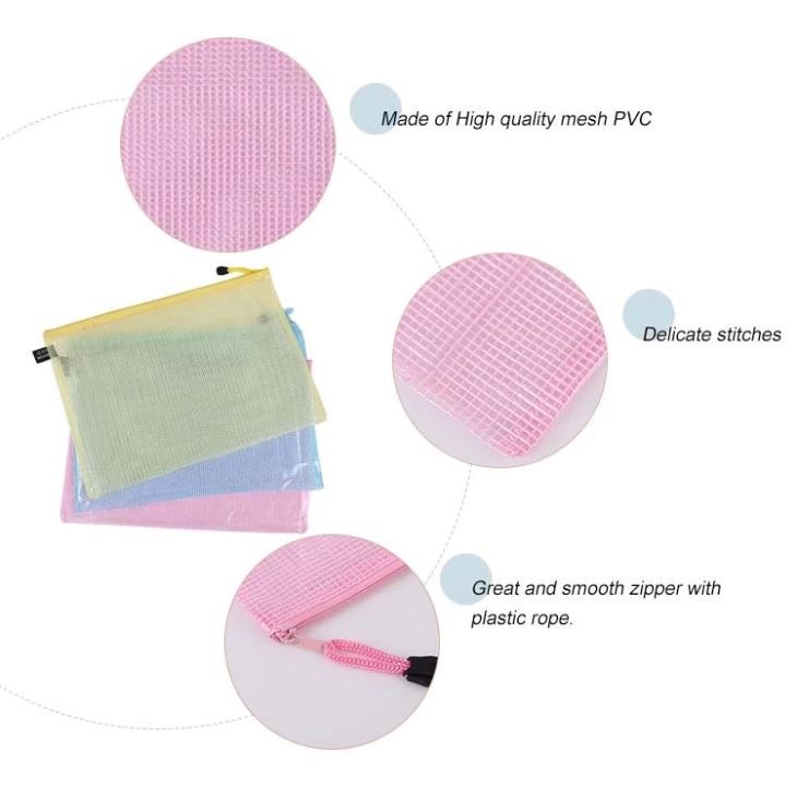 Transparent PP A4 File Pocket