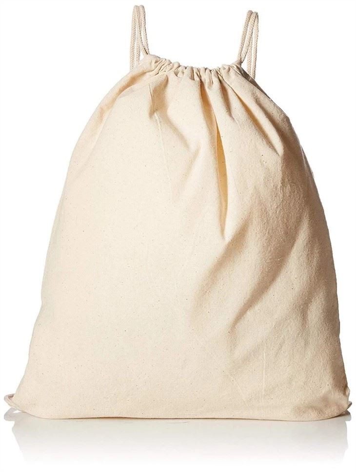 Canvas Drawstring Backpack