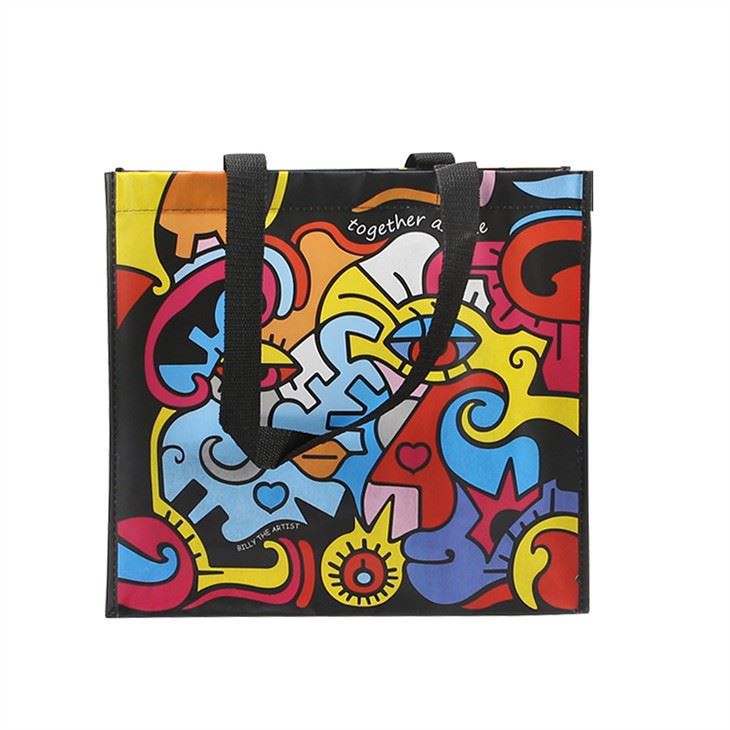 Custom Laminated Non Woven Shopping Tote Bag