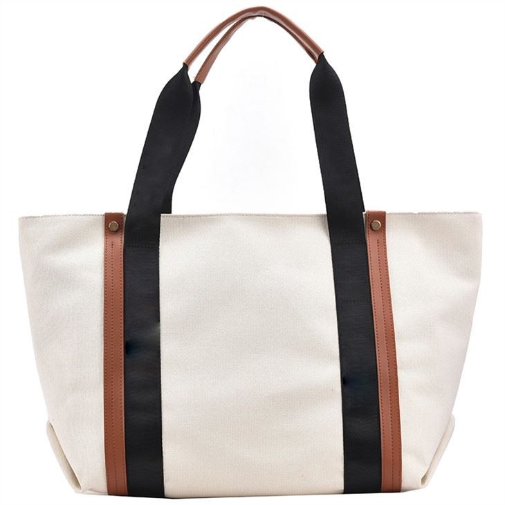 Large Canvas Beach Tote Bag