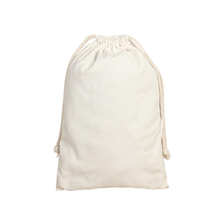 Recycled Cotton Draw String Bag